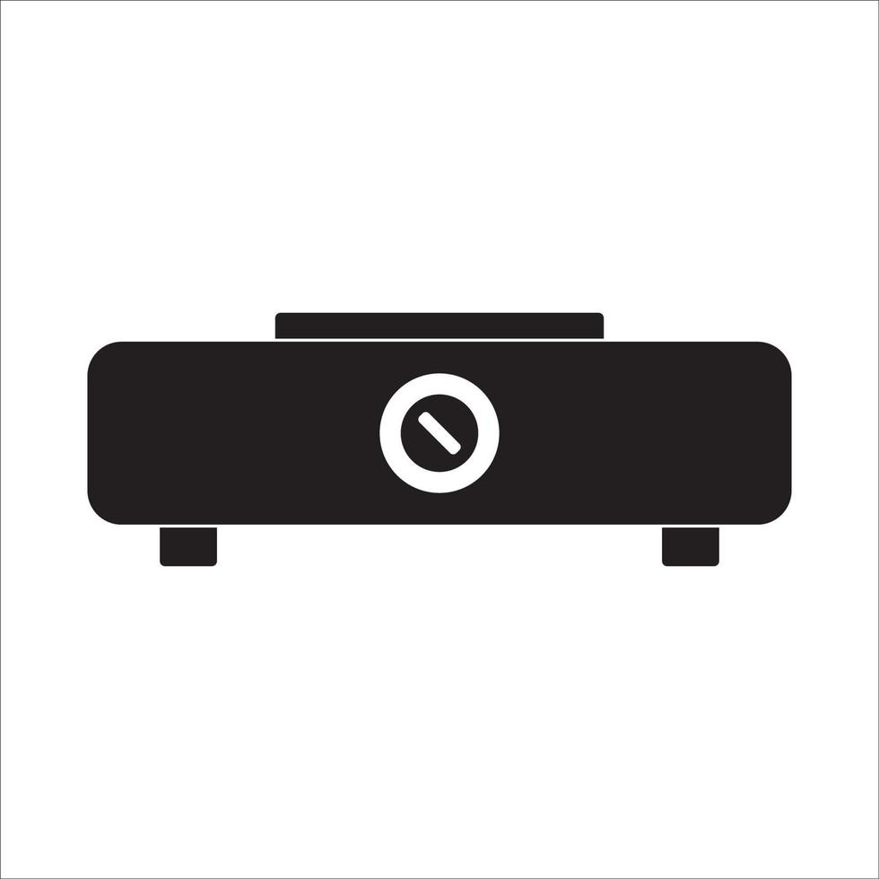 stove icon logo vector design