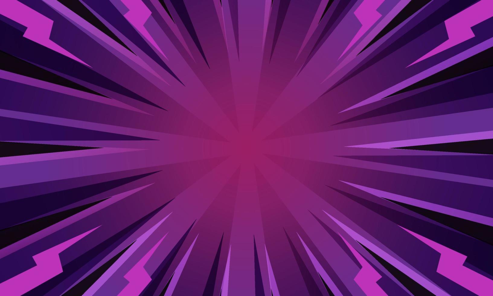 Purple comic background vector