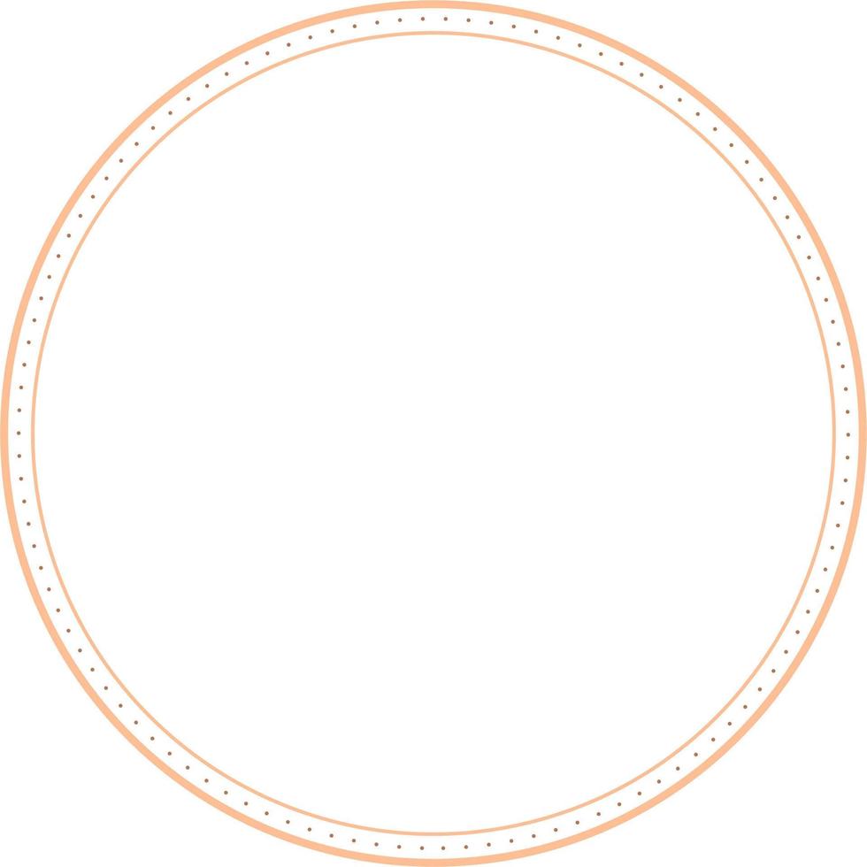 marcos de borde circular aislados sobre fondo blanco. elemento de diseño de moda para marco de borde, logotipo, tatuaje de apagón, símbolo, web, impresiones, carteles, plantilla, patrón y fondo abstracto vector