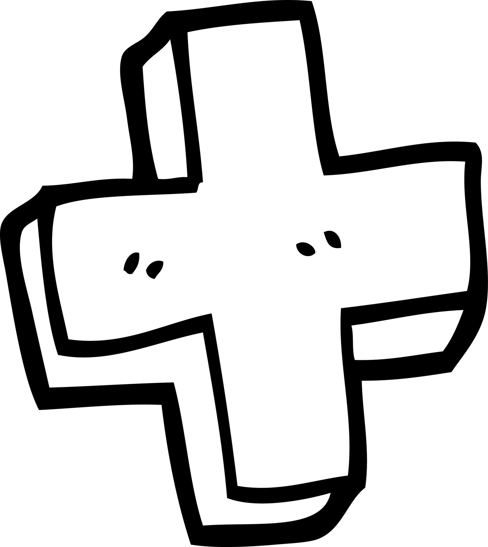 line drawing cartoon plus symbol 12180364 Vector Art at Vecteezy