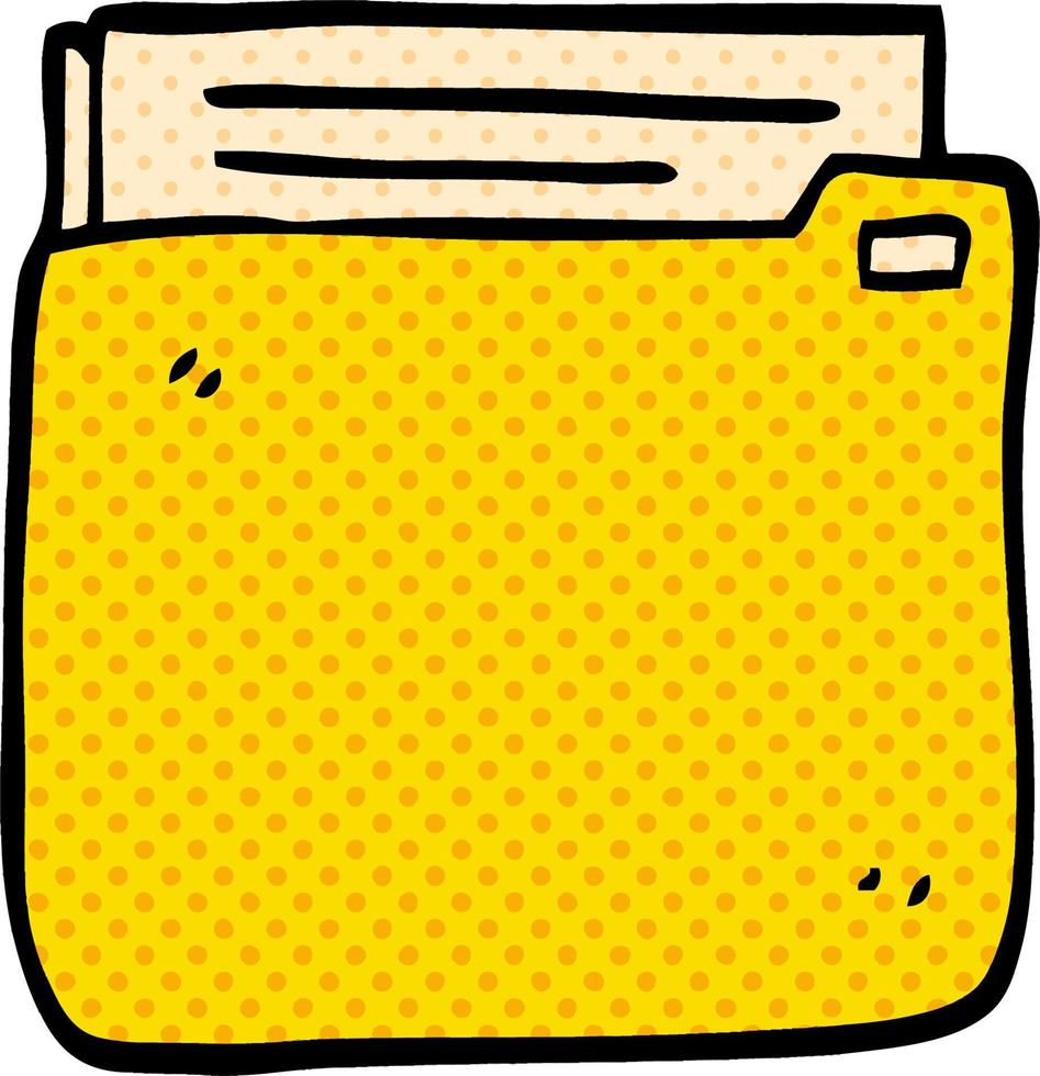cartoon doodle business documents vector