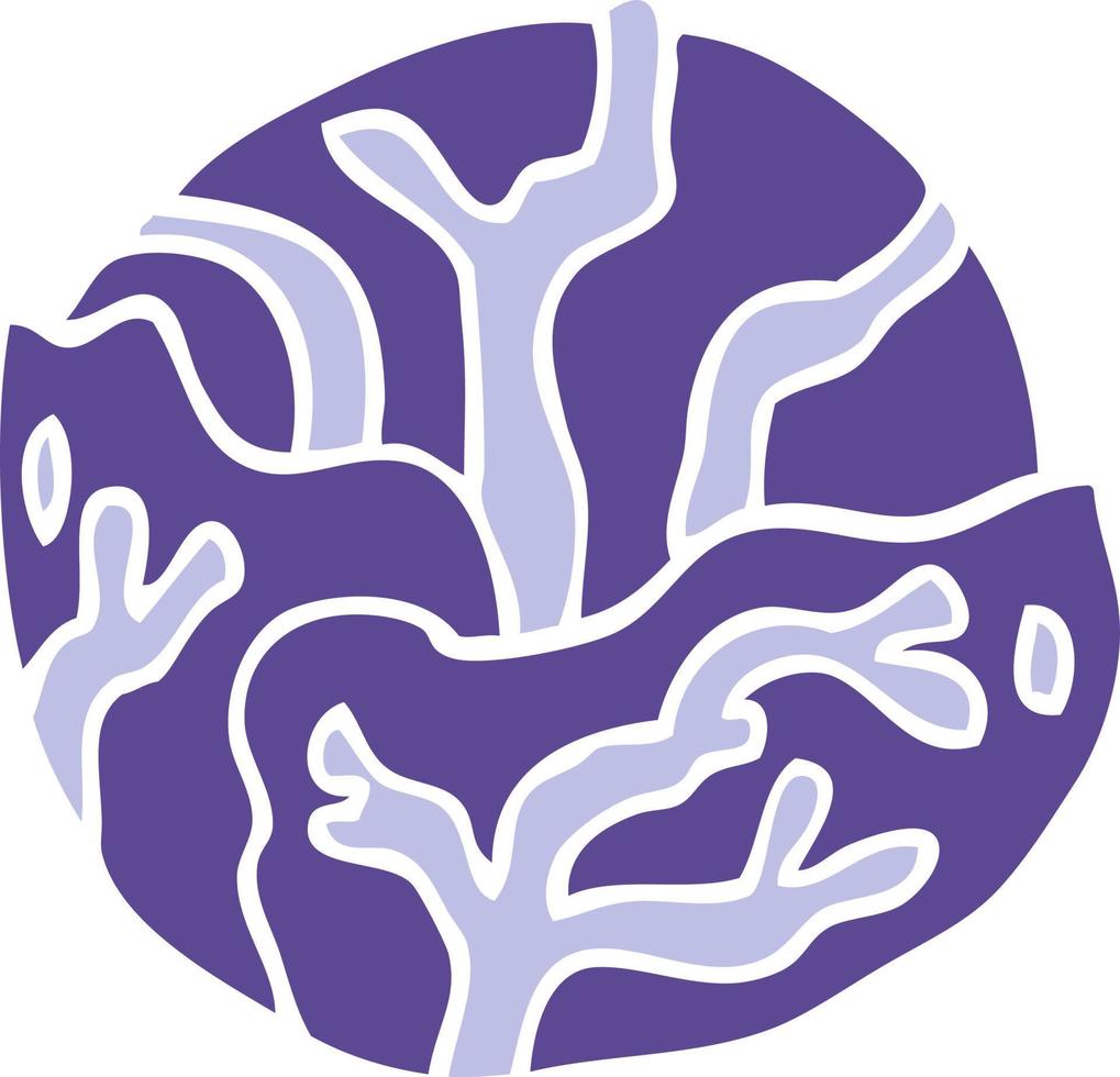 cartoon doodle cabbage vector