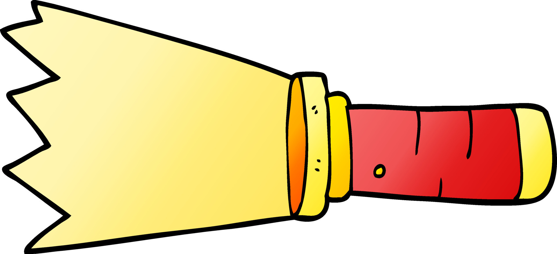 cartoon doodle lit torch 12182125 Vector Art at Vecteezy