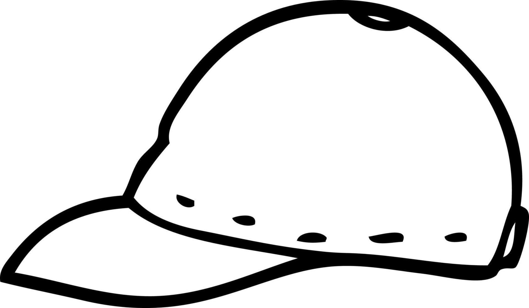 line drawing cartoon cap 12183003 Vector Art at Vecteezy