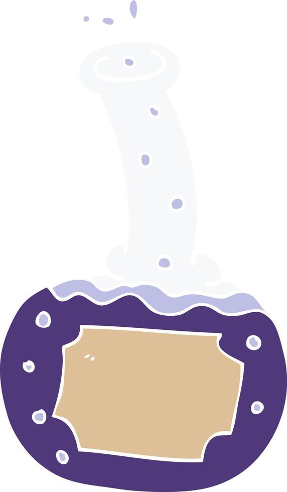 cartoon doodle experiment potions vector