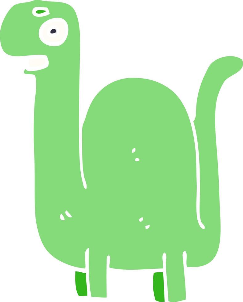 cartoon doodle prehistoric dinosaur vector