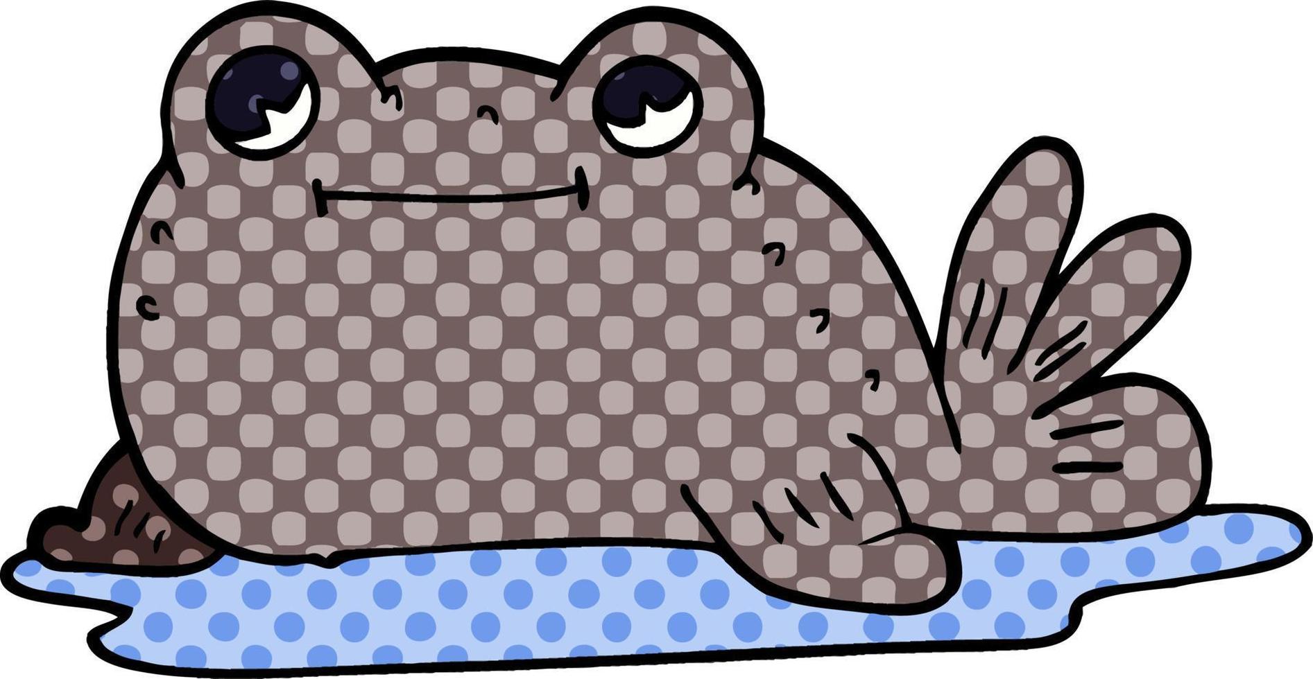 cartoon doodle of a fish vector