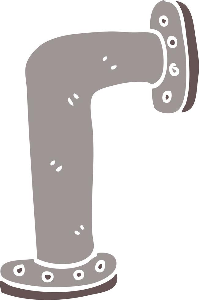 cartoon doodle water pipe vector