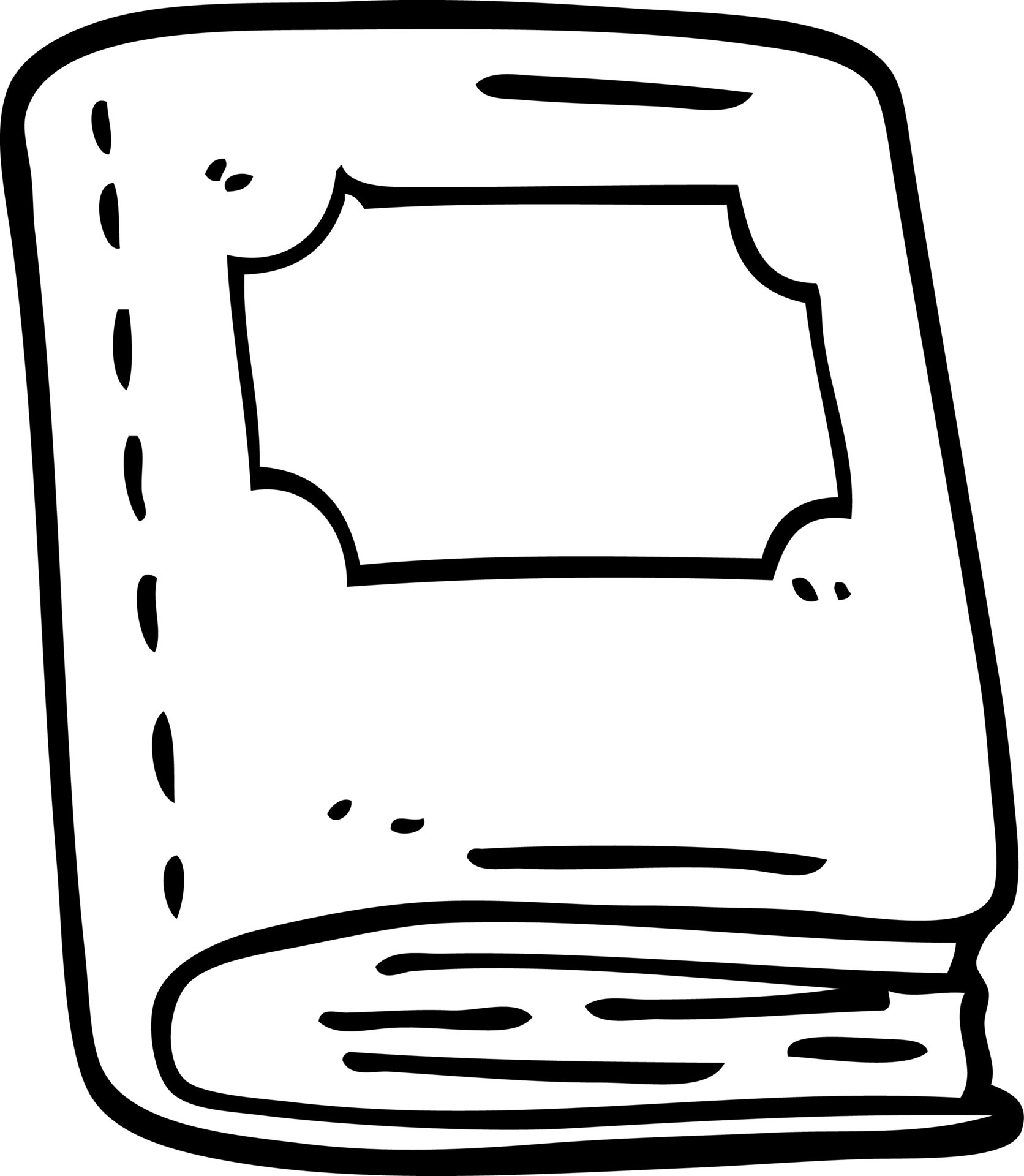 line drawing cartoon reading book 12185075 Vector Art at Vecteezy