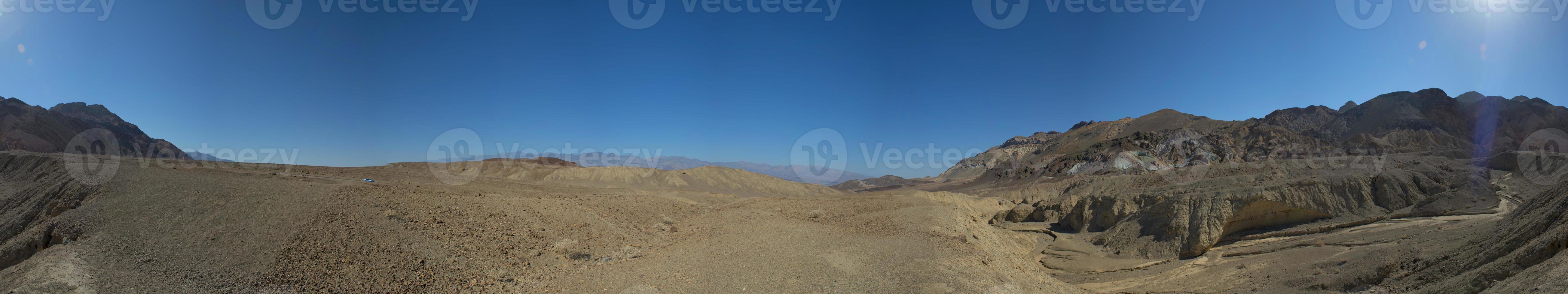 artista del valle de la muerte punto enorme vista panorámica foto