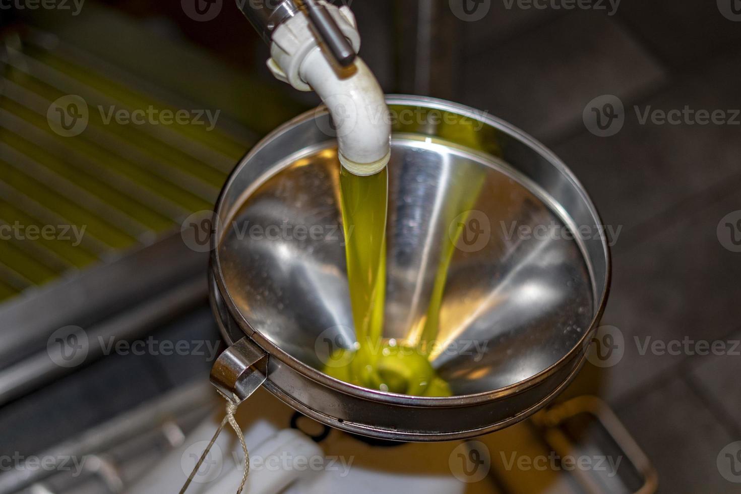 genuine olive oil mill production photo
