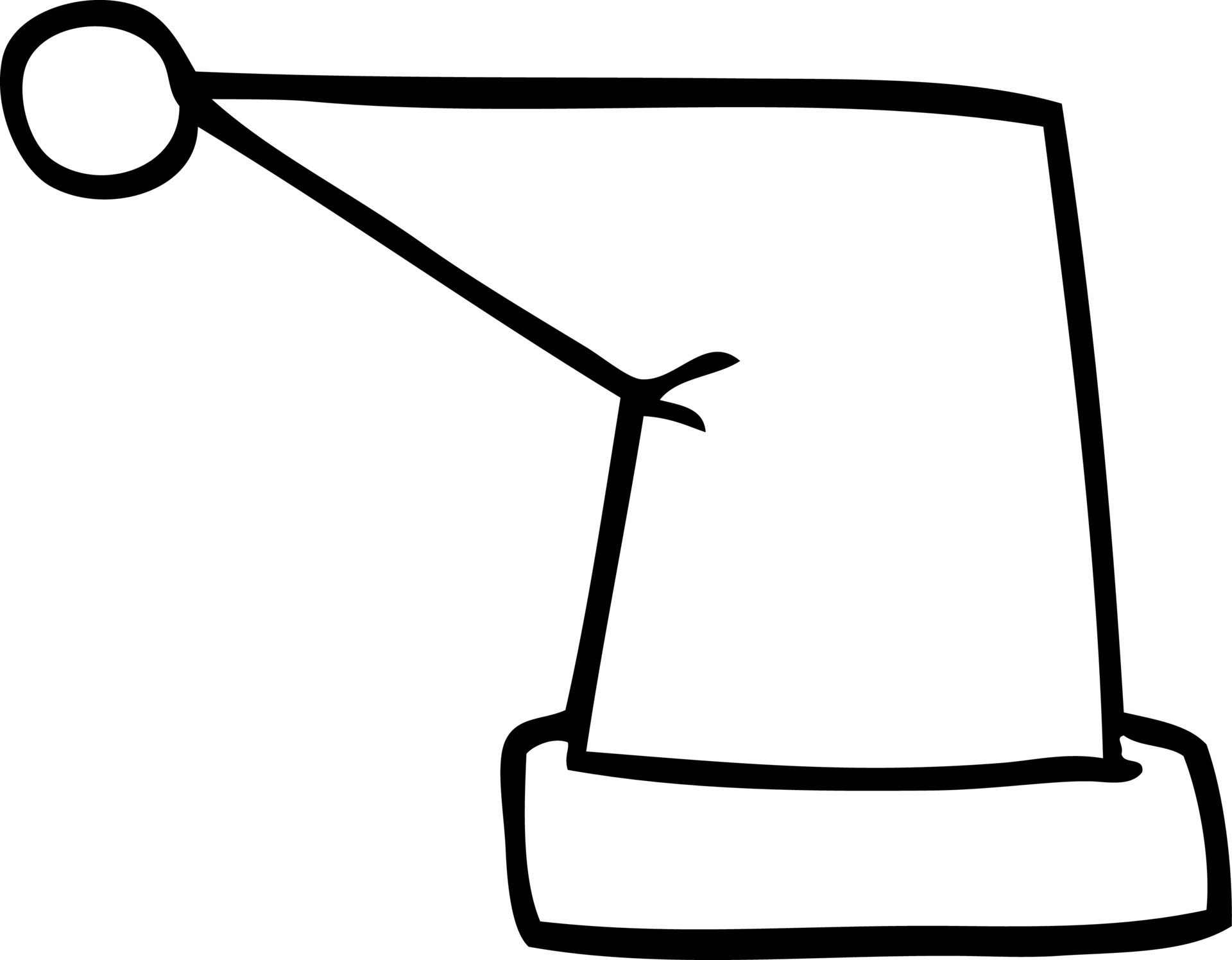 line-drawing-cartoon-elf-hat-12185435-vector-art-at-vecteezy