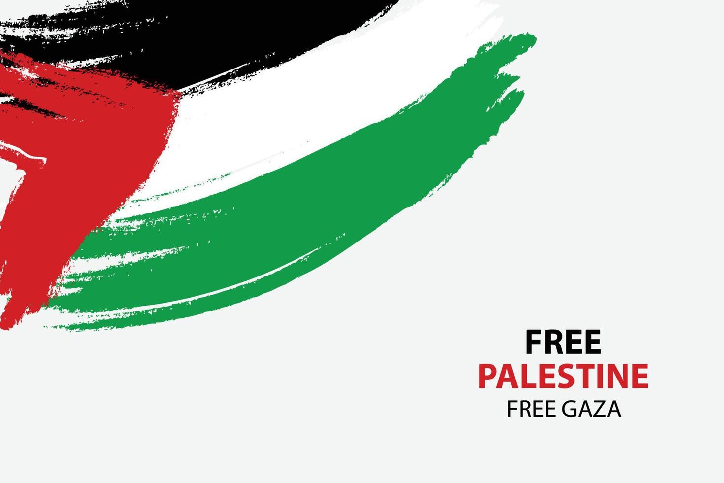 Palestine texture flag design. Free Palestine the boy stand with flag Vector illustration background. Pray for Palestine flag wallpaper, flyer, banner, t-shirt, post vector illustration