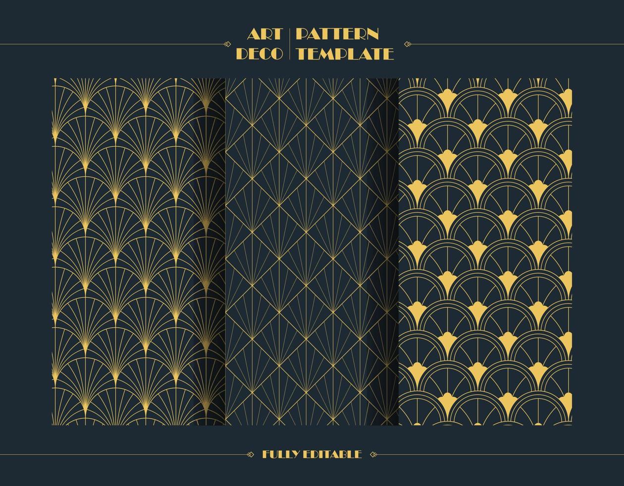 Art Deco Motif Vector Art Icons and Graphics for Free Download