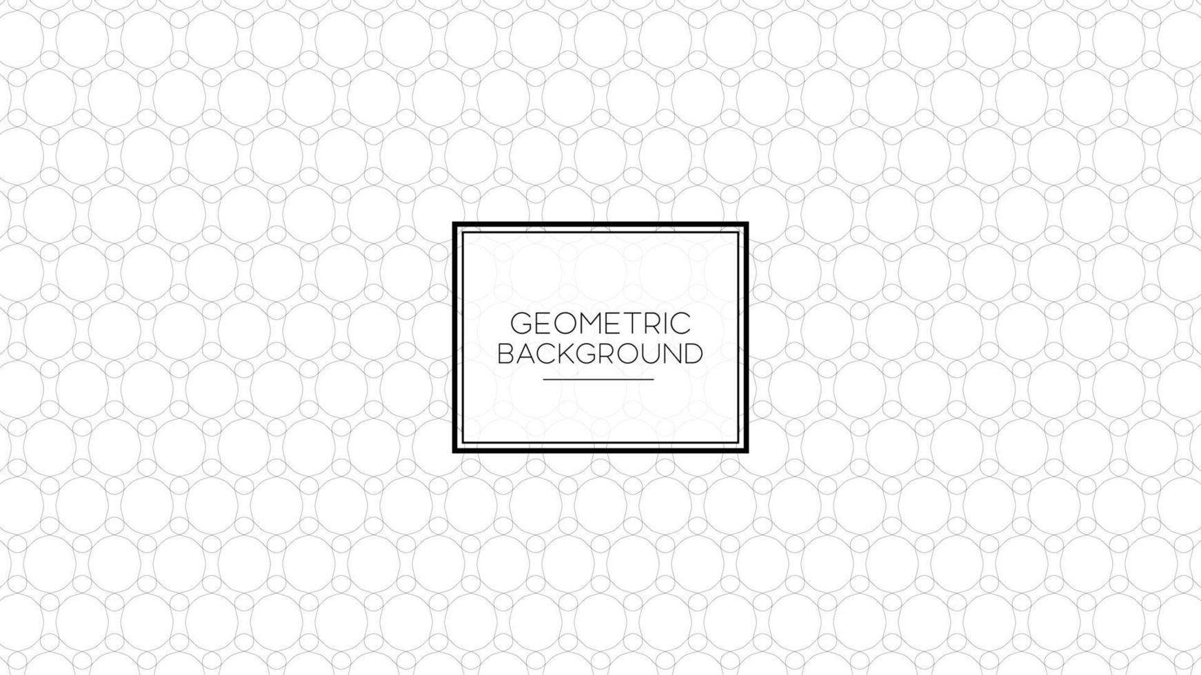 White background with black curved line shapes geometric shapes texture repeat pattern vector