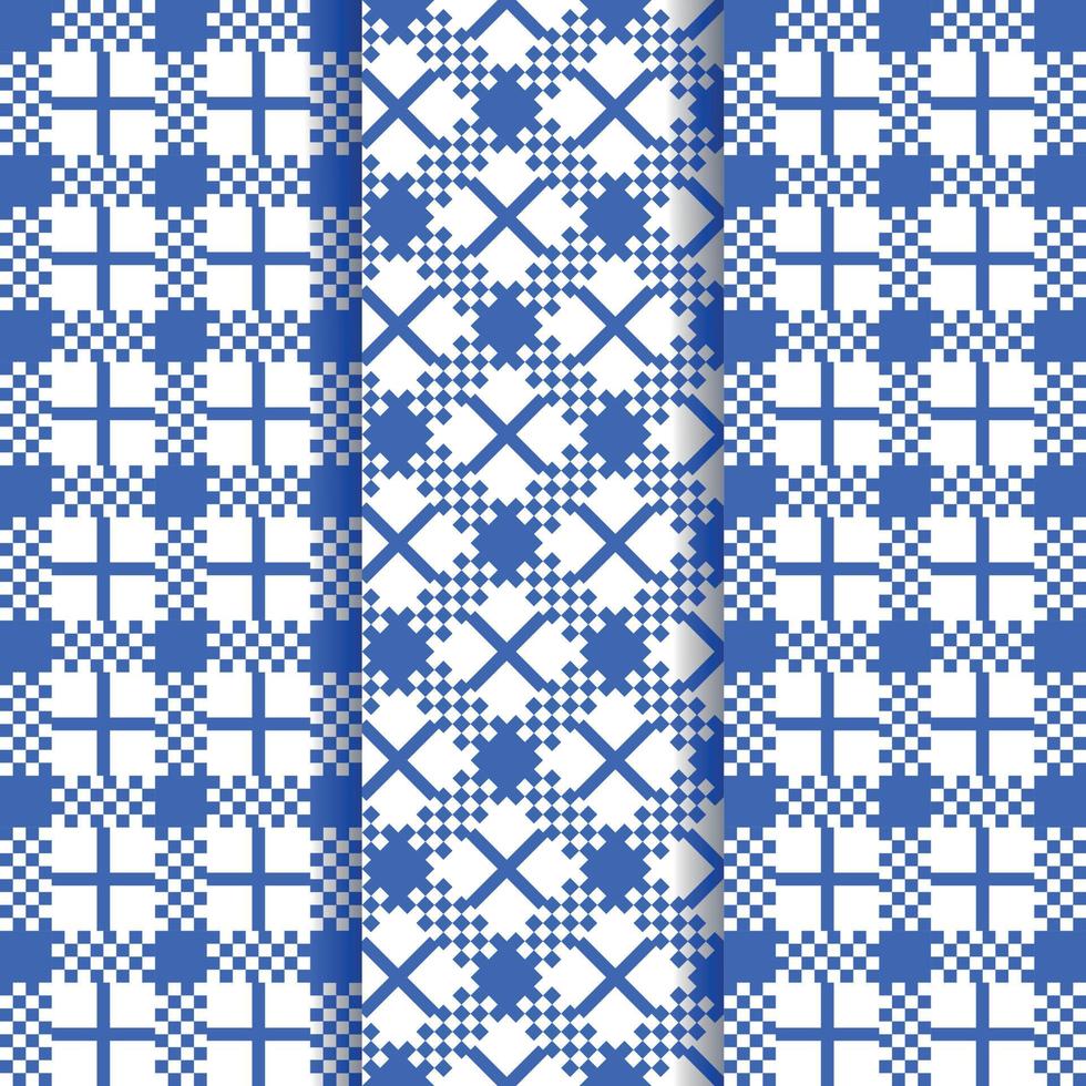 Fabric cloth pattern, can be printed on fabric, paper, card, tiles, board vector