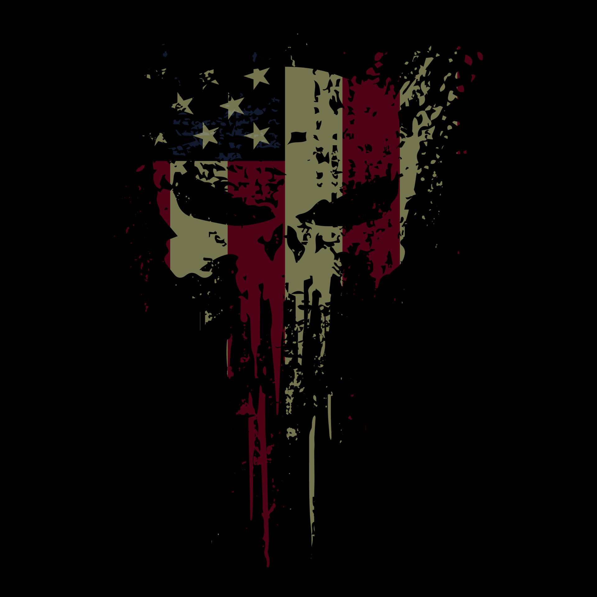 American flag punisher HD wallpapers  Pxfuel