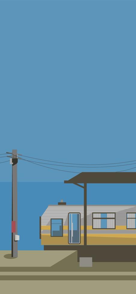 Wallpaper minimalist background vector