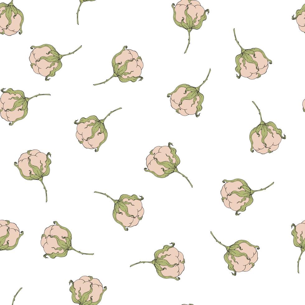seamless pattern floral vector