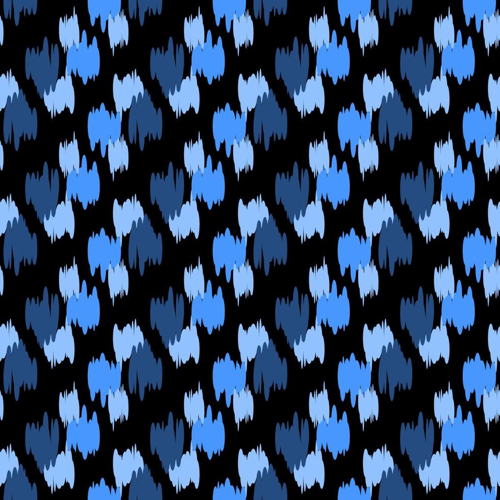 Ikat  geometric seamless pattern.vector vector