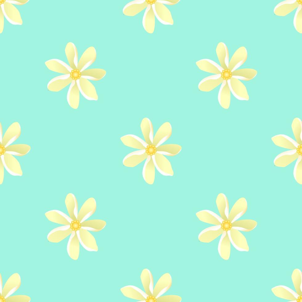 seamless pattern floral vector