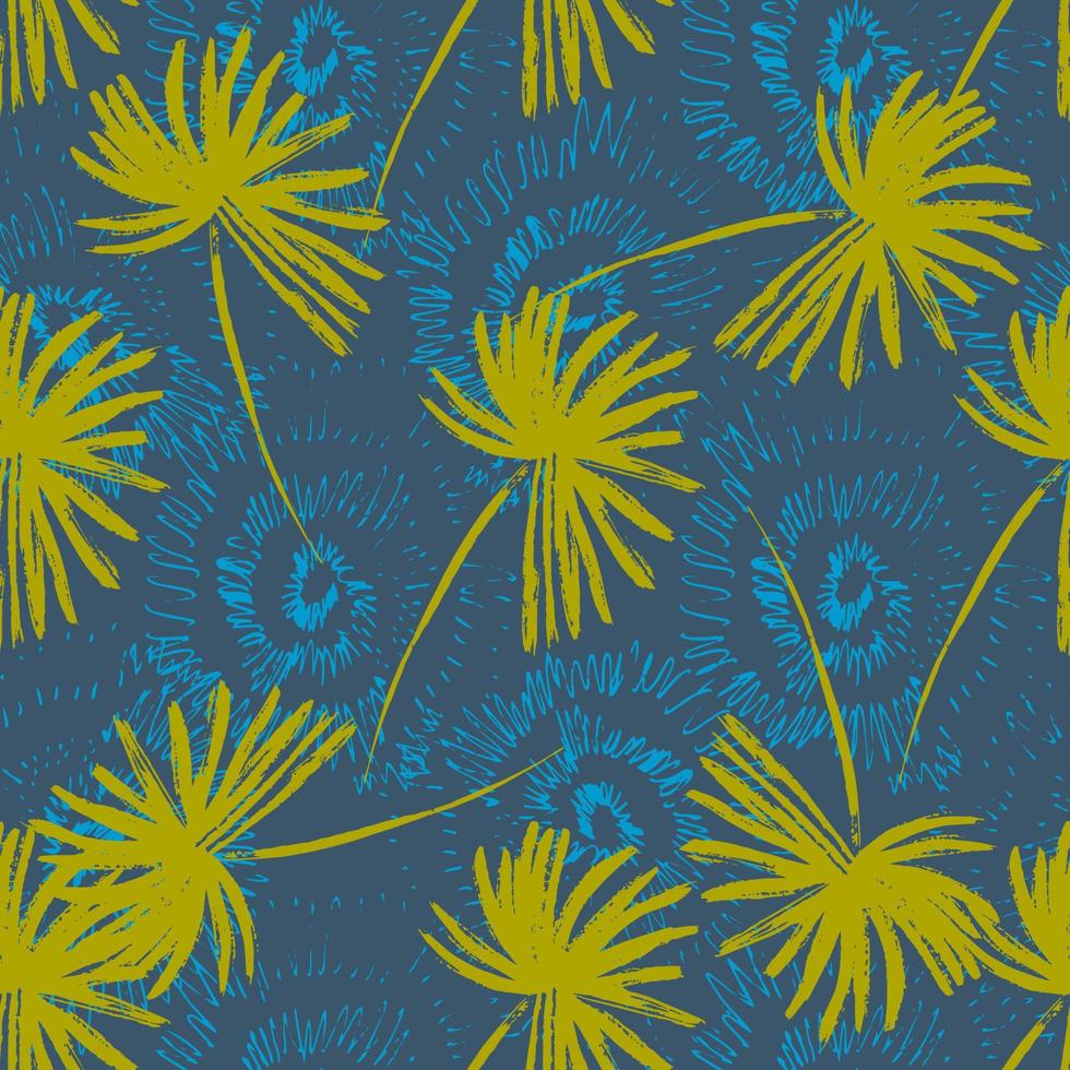 seamless pattern floral vector