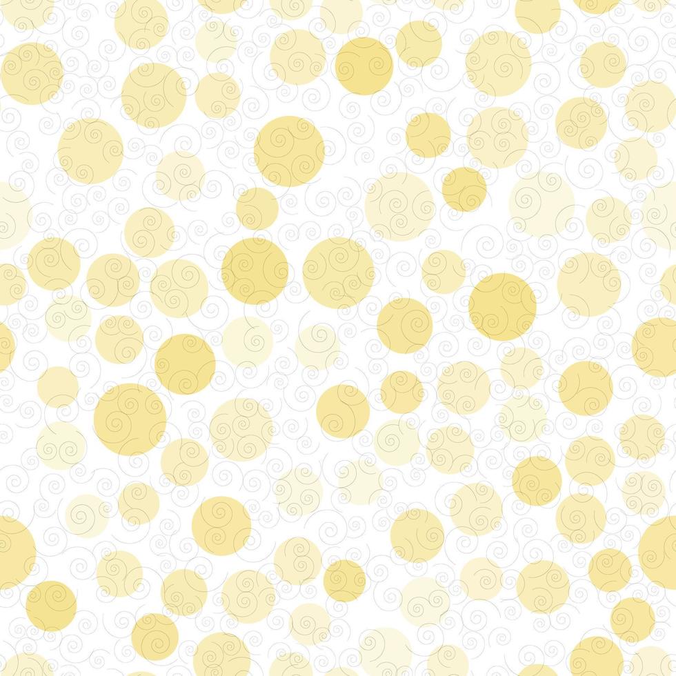 spring and summer seamless pattern,multicolor polka dot fabric, wallpaper, vector. vector