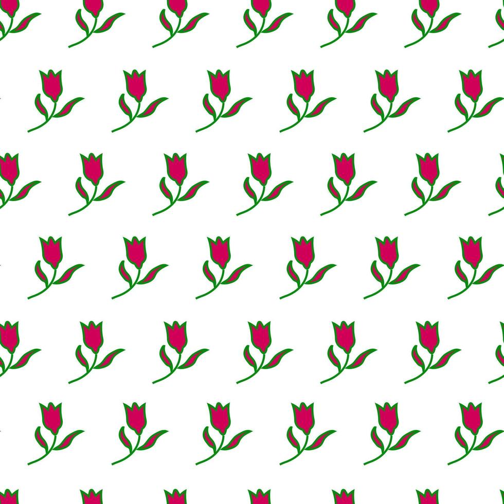 seamless pattern floral vector