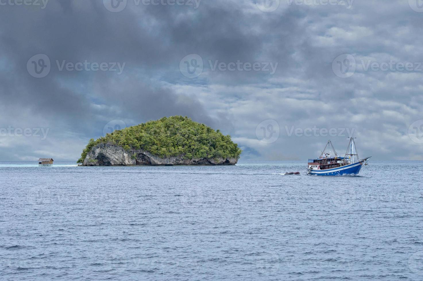 Raja Ampat Papua Indonesia huge panorama landscape photo