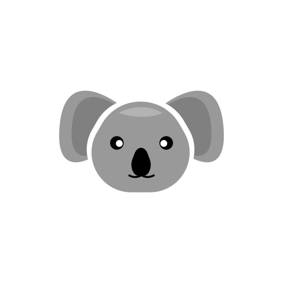 vector de ilustración de icono de koala
