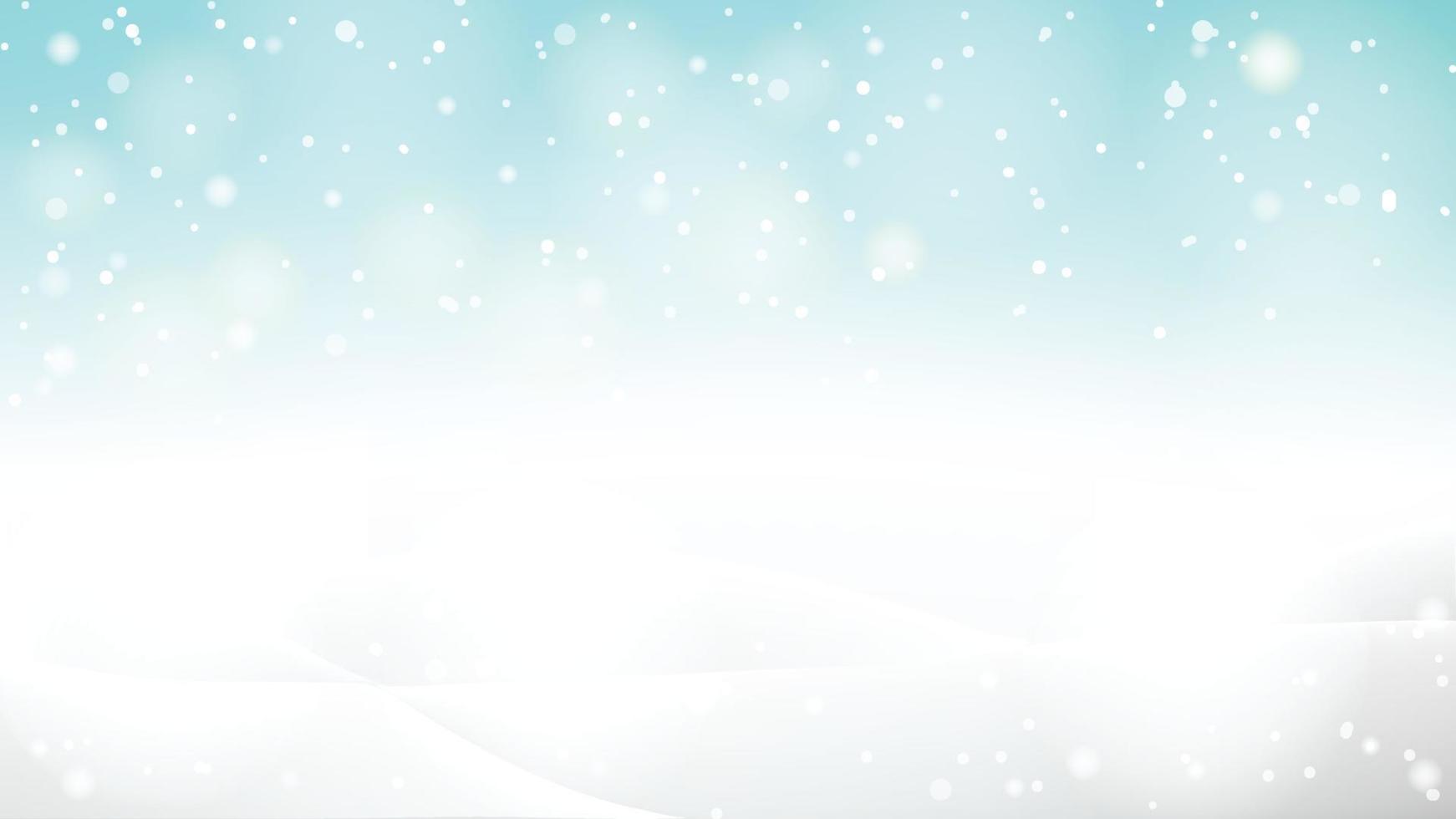 beautiful abstract snowy bokeh background for winter or christmas eps10 vectors illustration