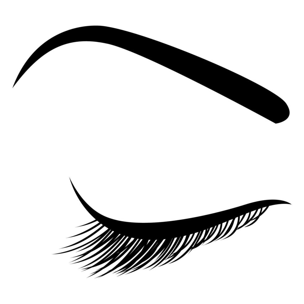Vector illustration of Young Woman face