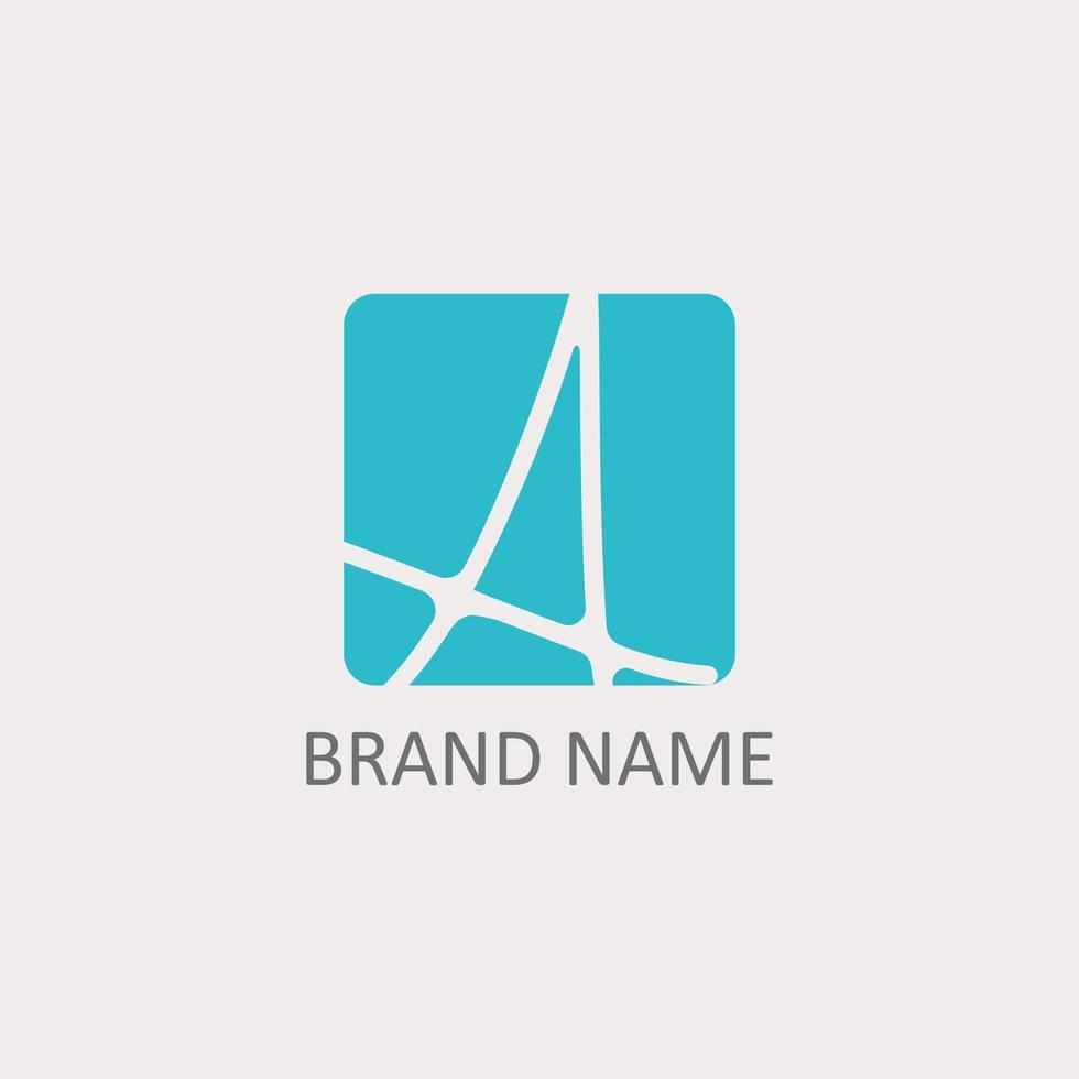 Basic RGB LETTER LOGO vector