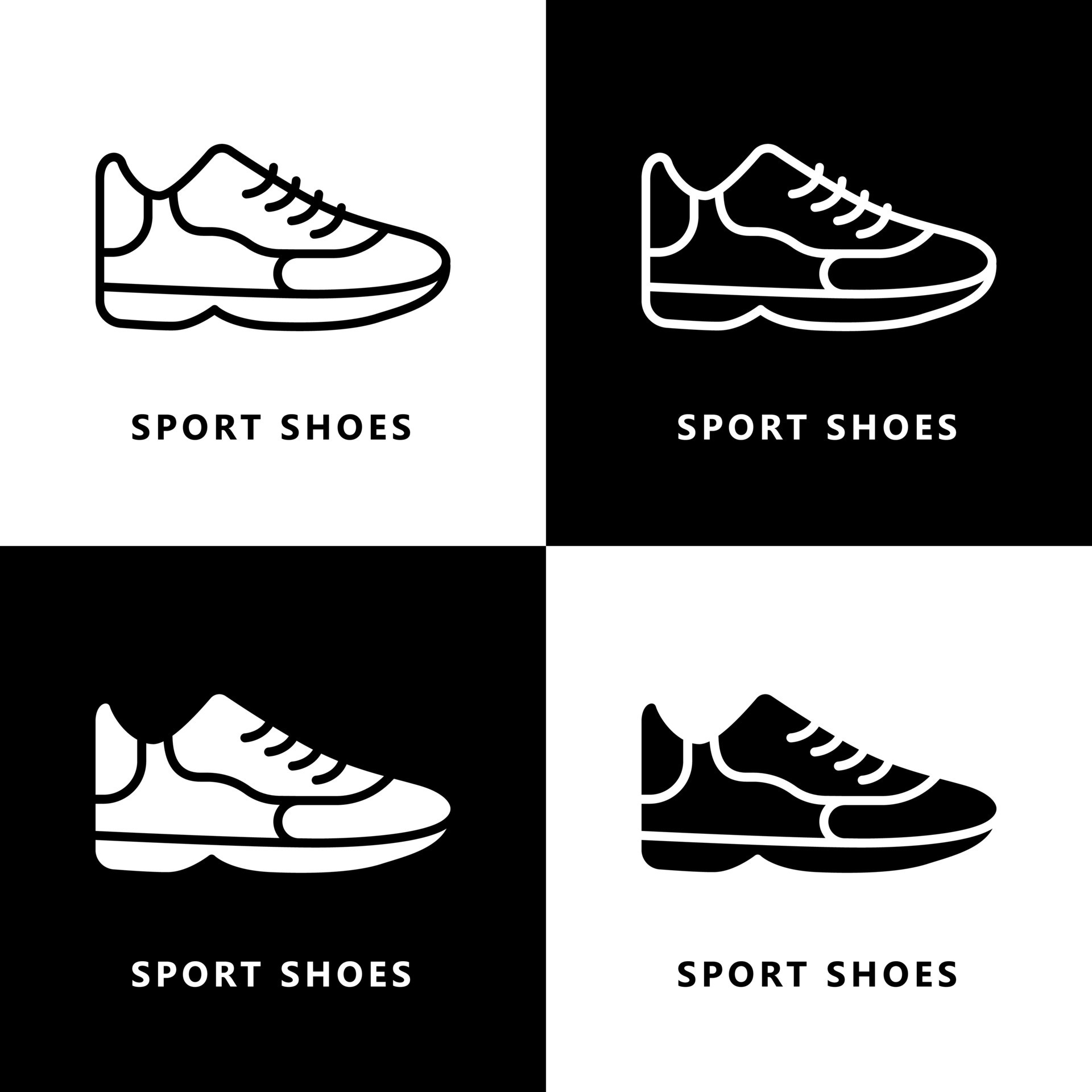 Sport Shoes Sport Icon Cartoon. Running Footwear Symbol Vector Logo 12190551 Vector Art at Vecteezy Sport Shoes Sport Icon Cartoon. Running Footwear Symbol Vector Logo 12190551 Vector Art at Vecteezy