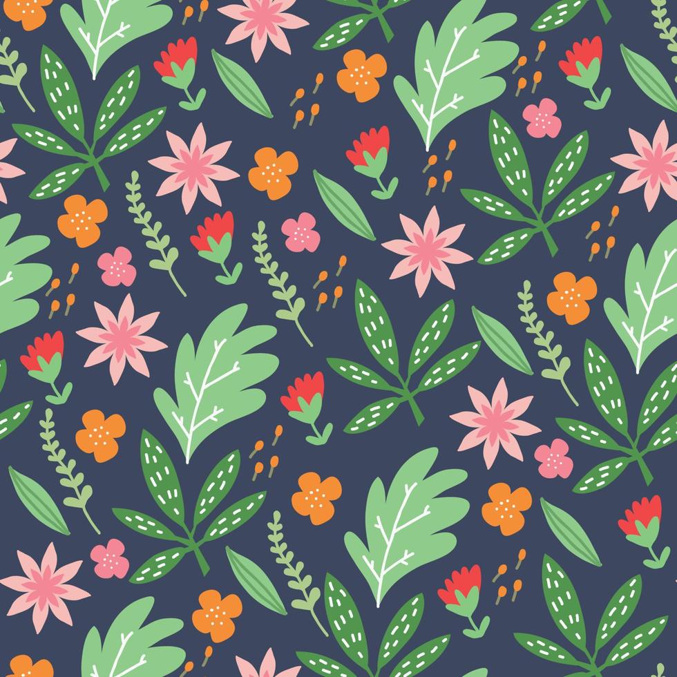 Colorful Floral Pattern vector