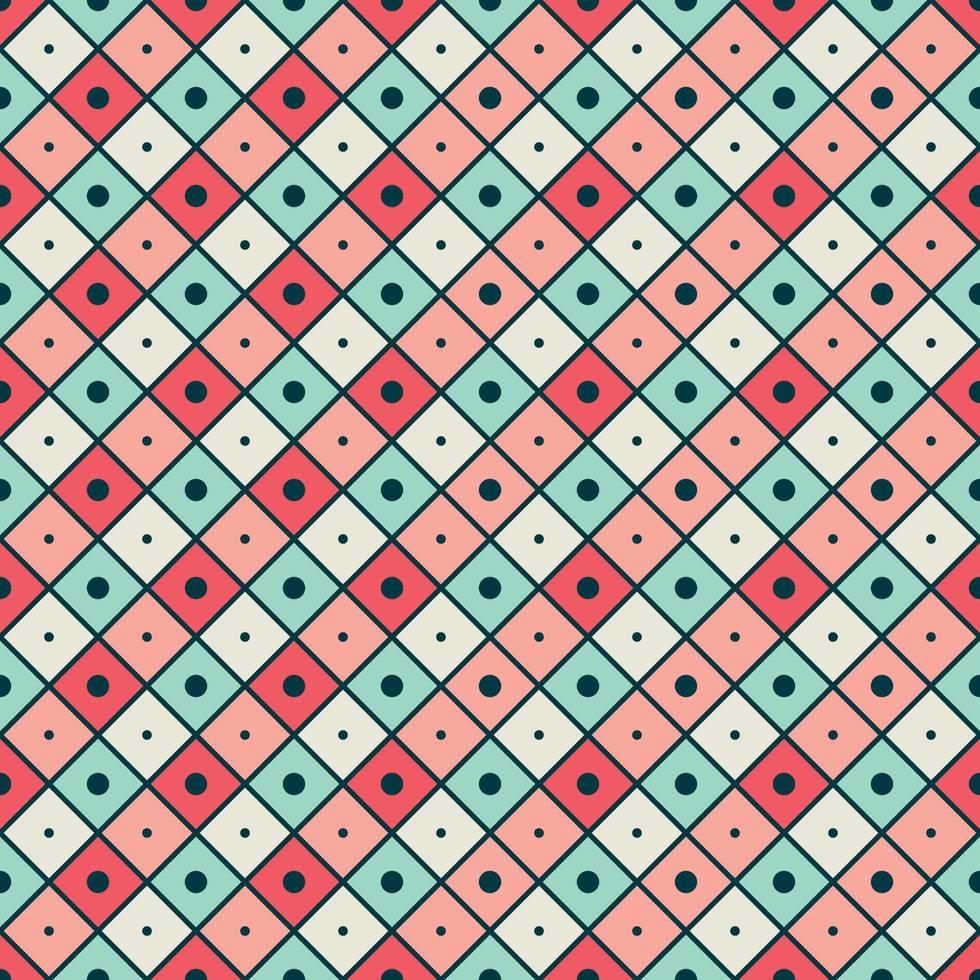 Geometric Outlined Pattern vector