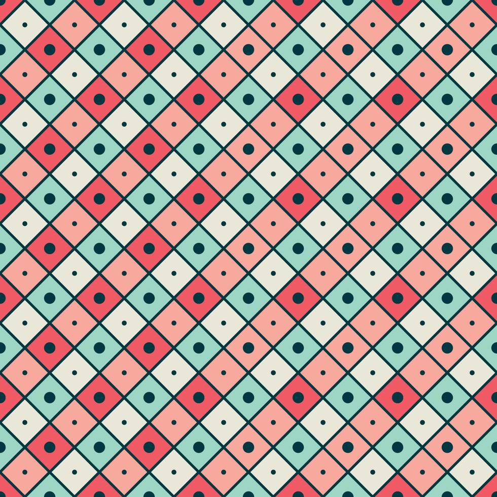 Geometric Outlined Pattern vector