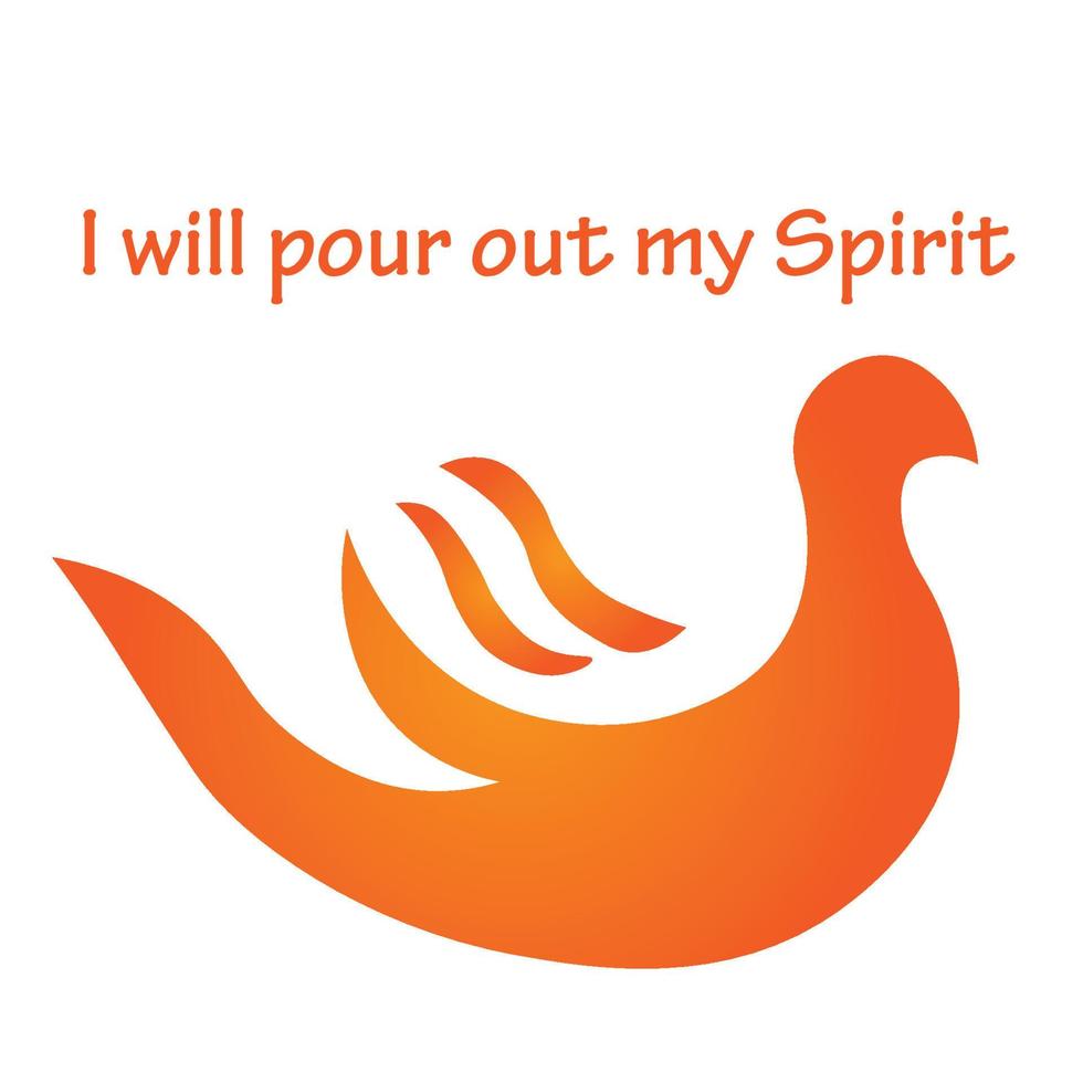 Pentecost Sunday Special Design vector