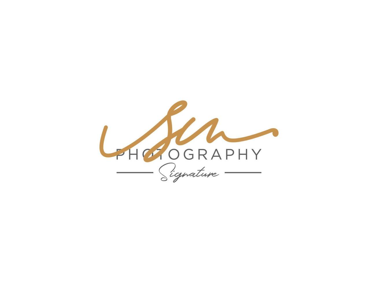 Letter SU Signature Logo Template Vector