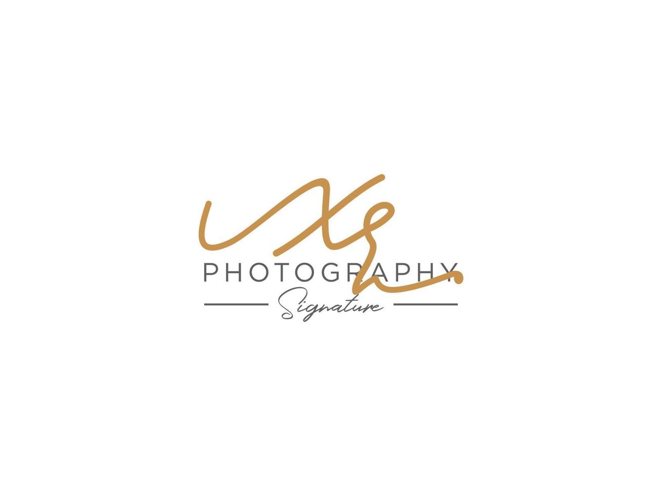 Letter XR Signature Logo Template Vector