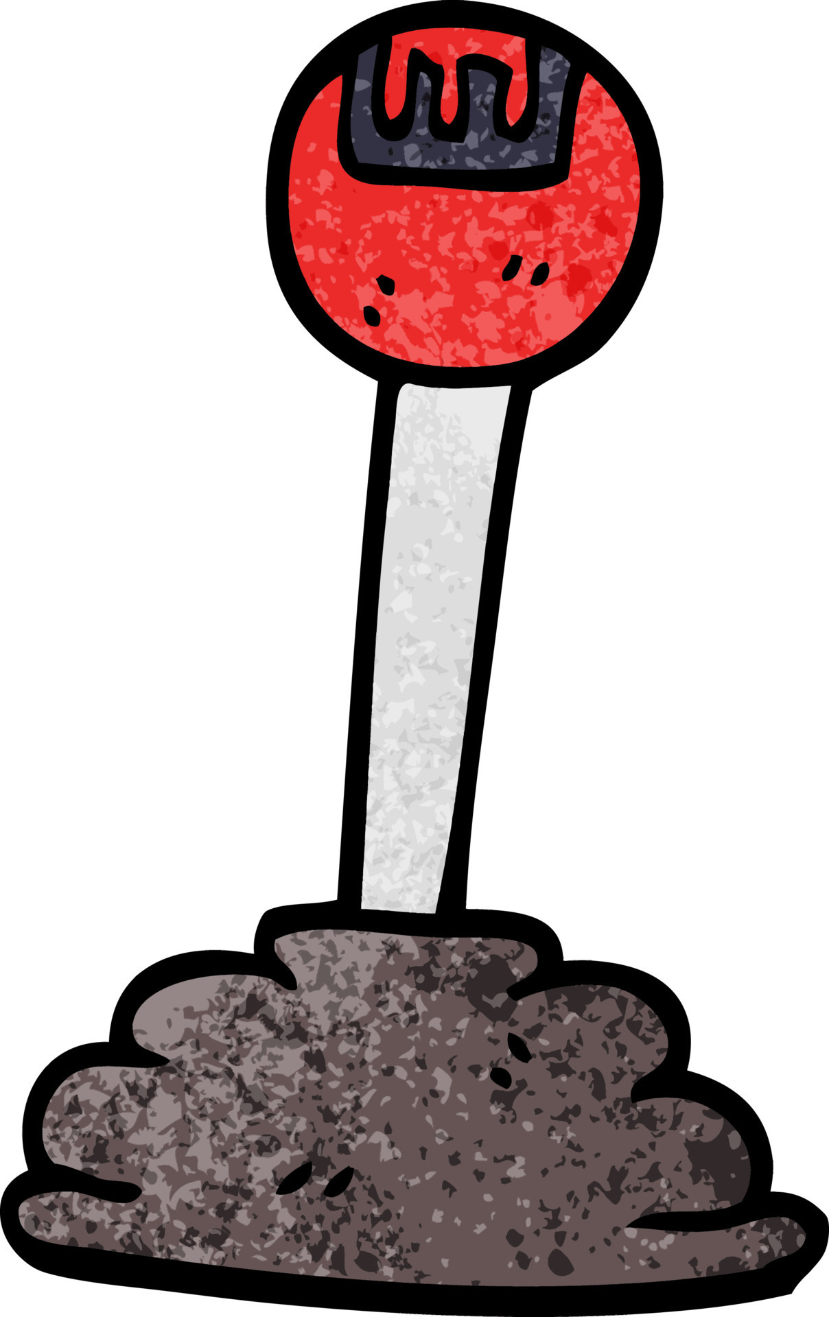 cartoon doodle gear shift 12192261 Vector Art at Vecteezy