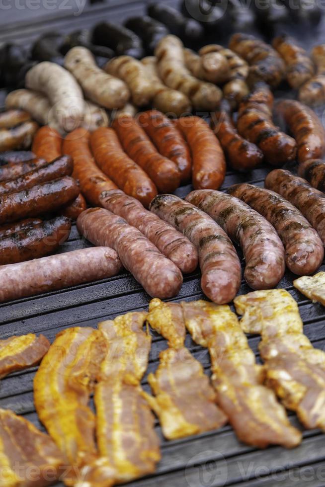 Grilled pork chorizo photo
