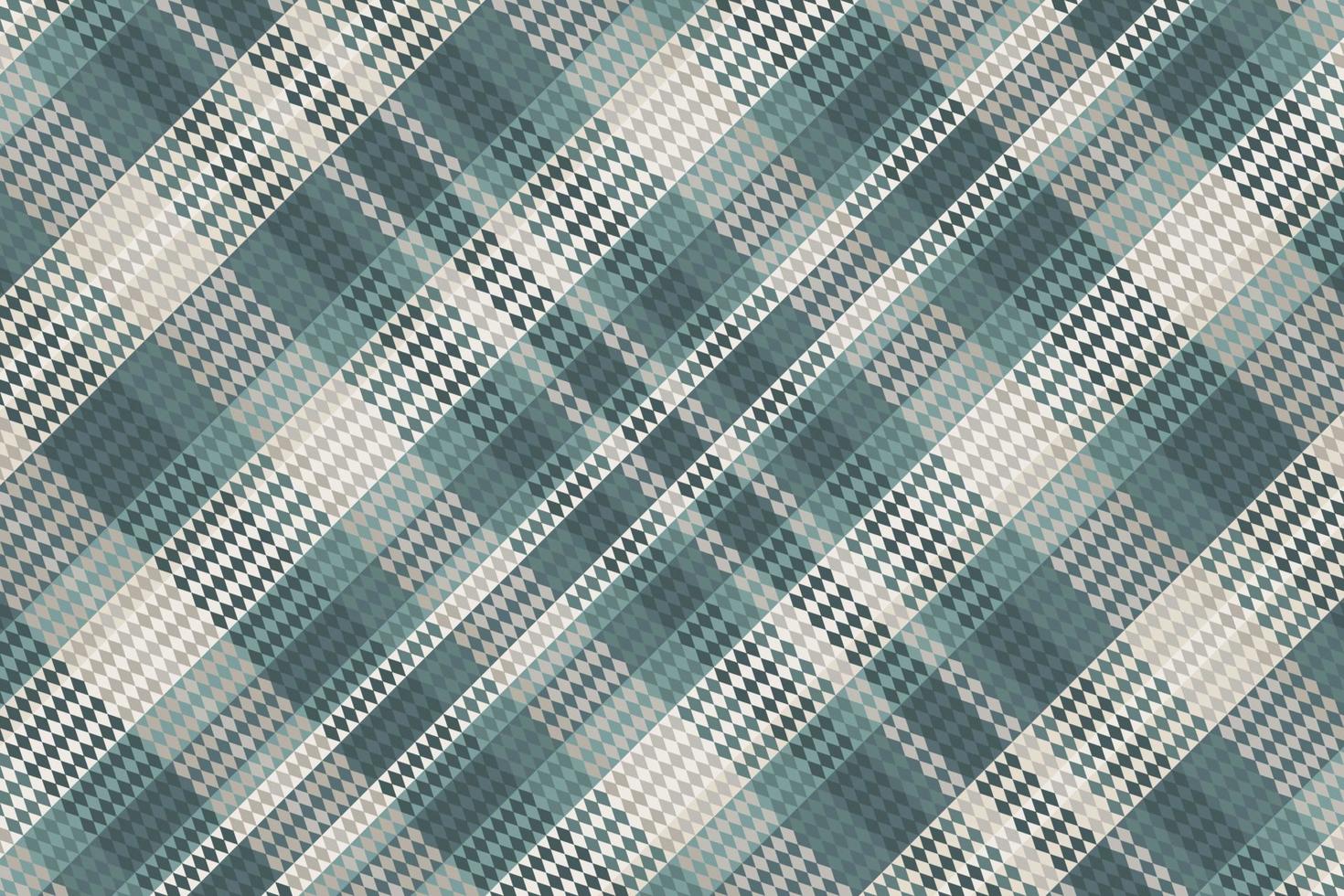 Tartan or plaid vintage color pattern. vector