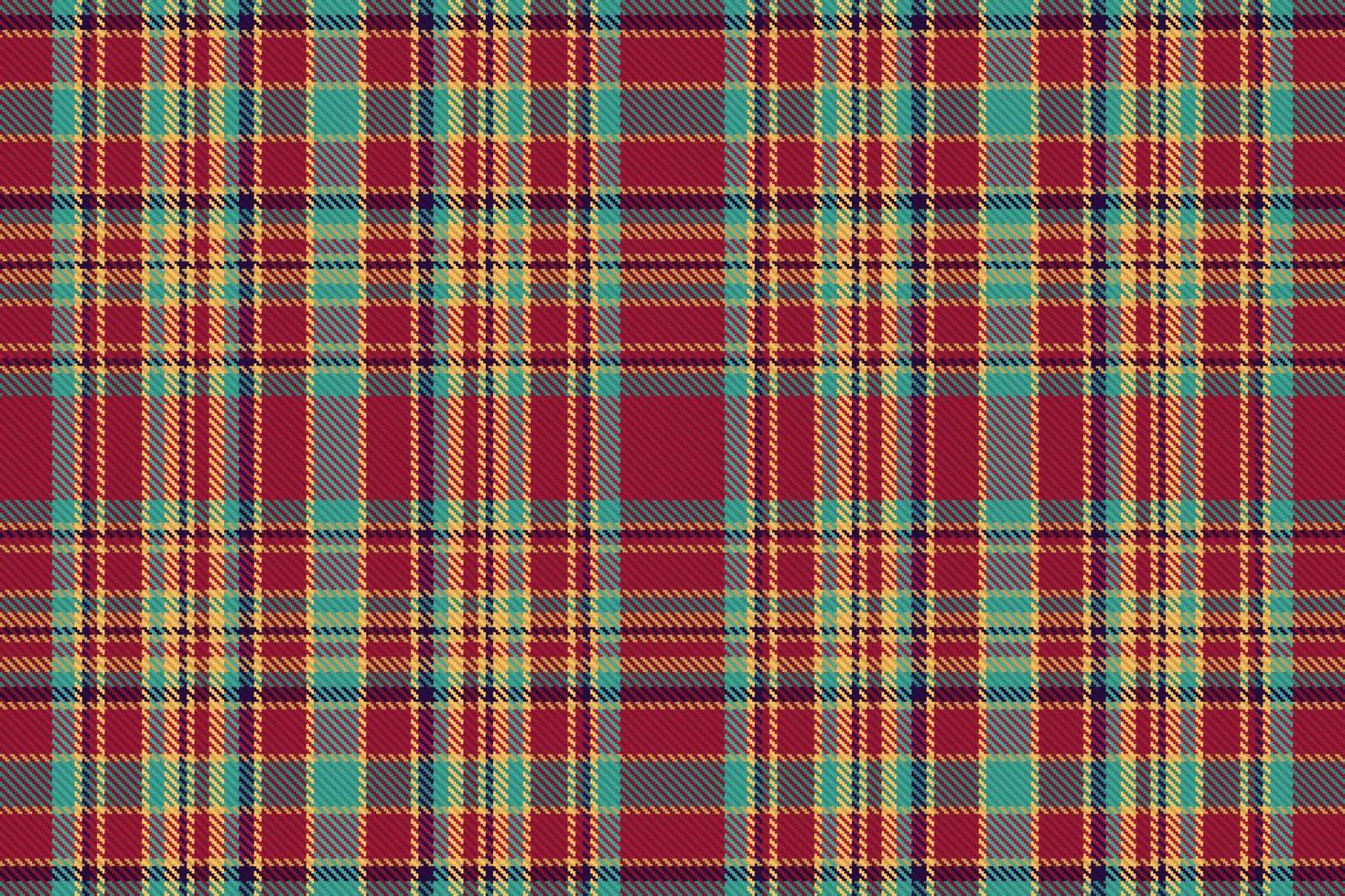 patrón de color vintage tartán o plaid. vector