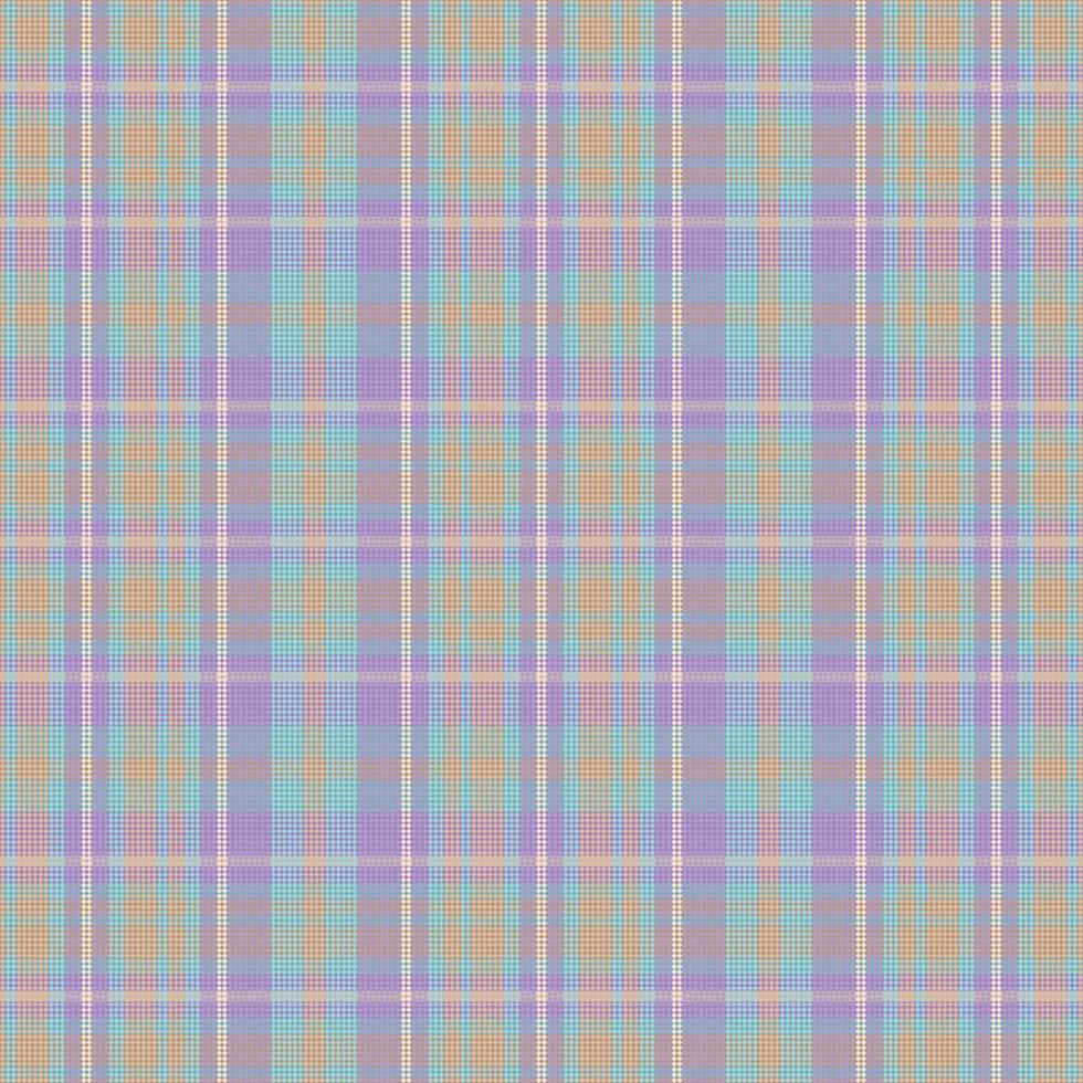 Tartan or plaid vintage color pattern. vector