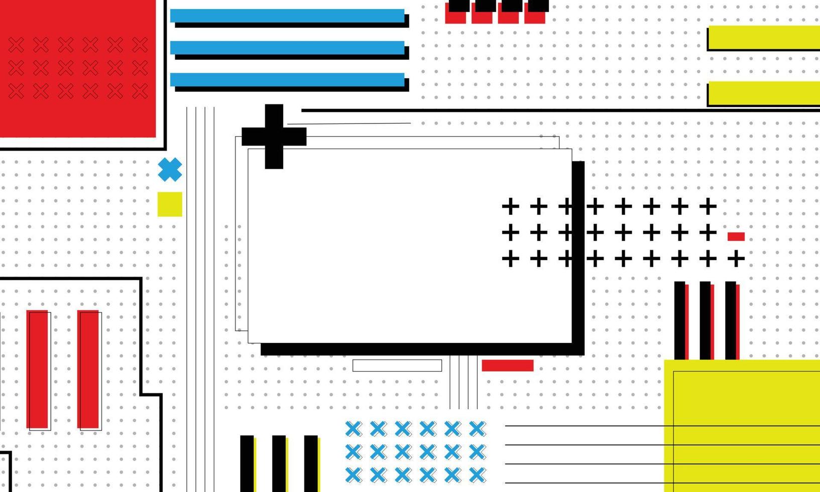 fondo geométrico plano. fondo abstracto. vector