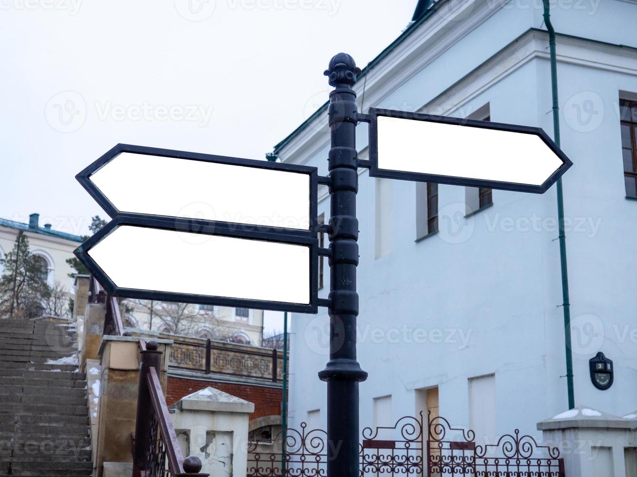 espacio para llenar. señal de tráfico, calle sign.mockup foto