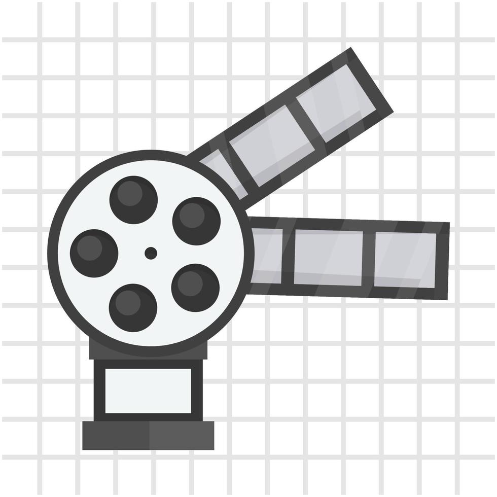 banner de cine elemento vector