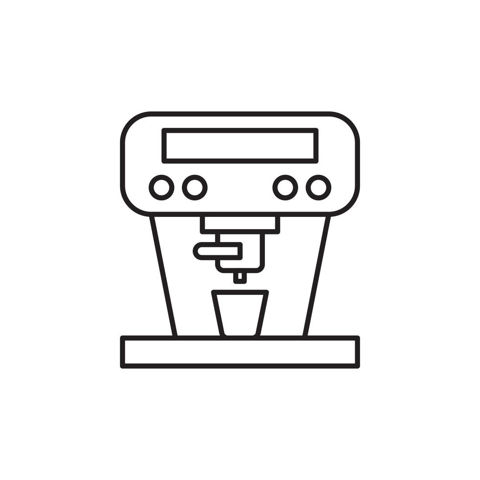 espresso machine vector for website symbol icon presentation