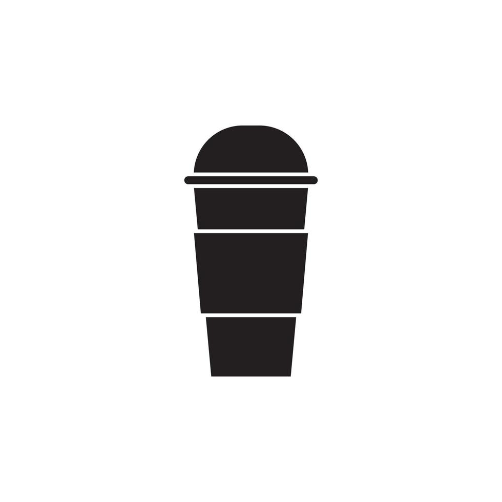 coffee cup plastic vector for website symbol icon presentation
